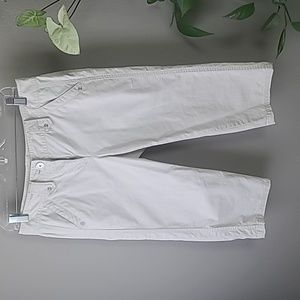 Ann Taylor Lindsay Capris Size 2 Off-White